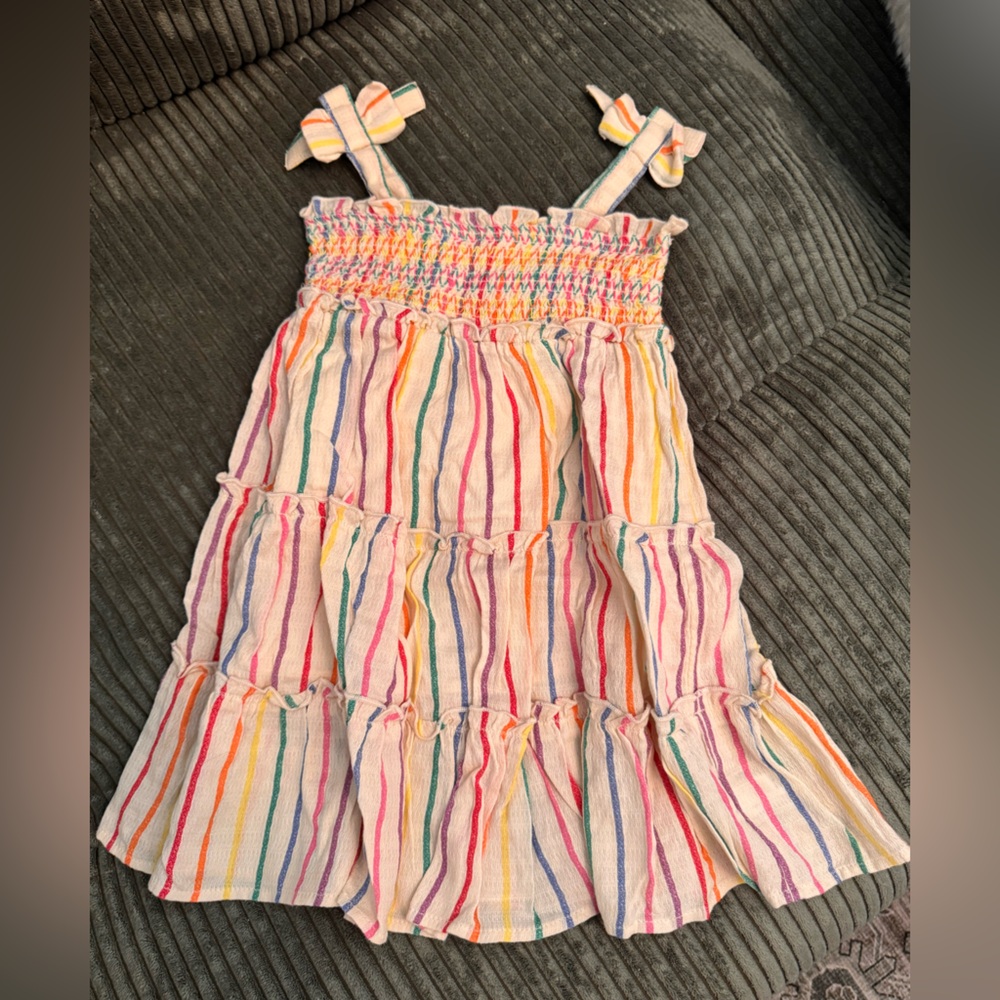 Cat & Jack Multicolor Ruffle Dress